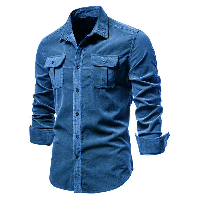 Men's Corduroy Shirt: Autumn Comfort & Business Casual Style