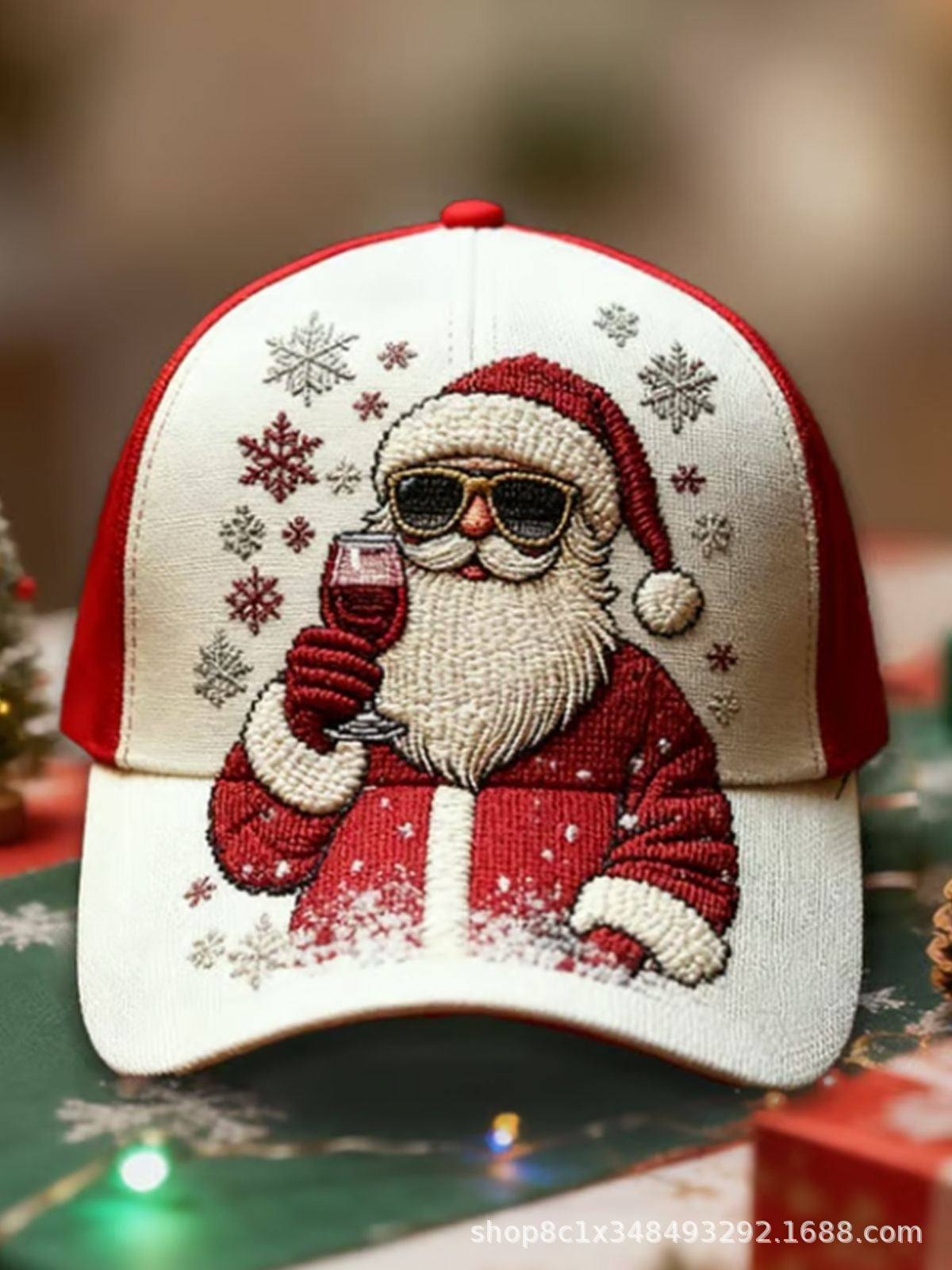 Men's Festive Digital Print Baseball Cap