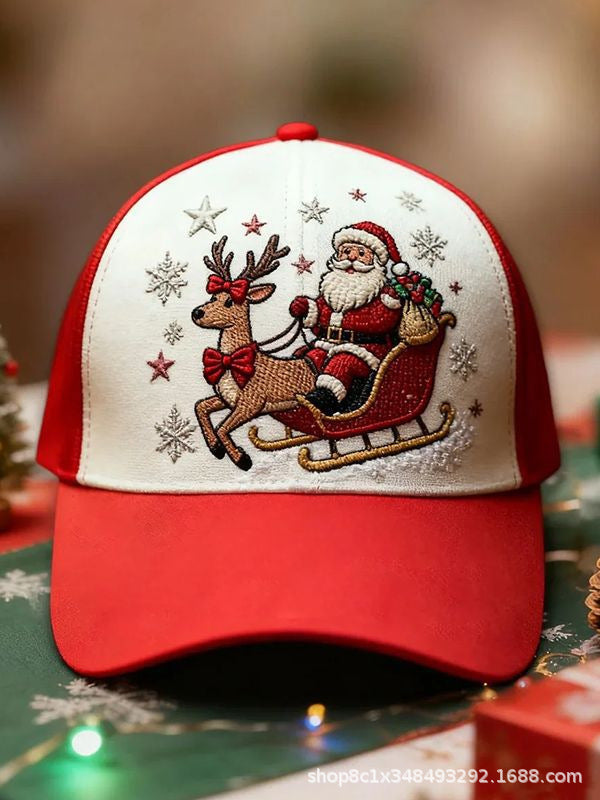 Men's Festive Digital Print Baseball Cap