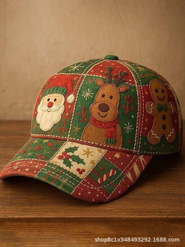 Men's Festive Digital Print Baseball Cap
