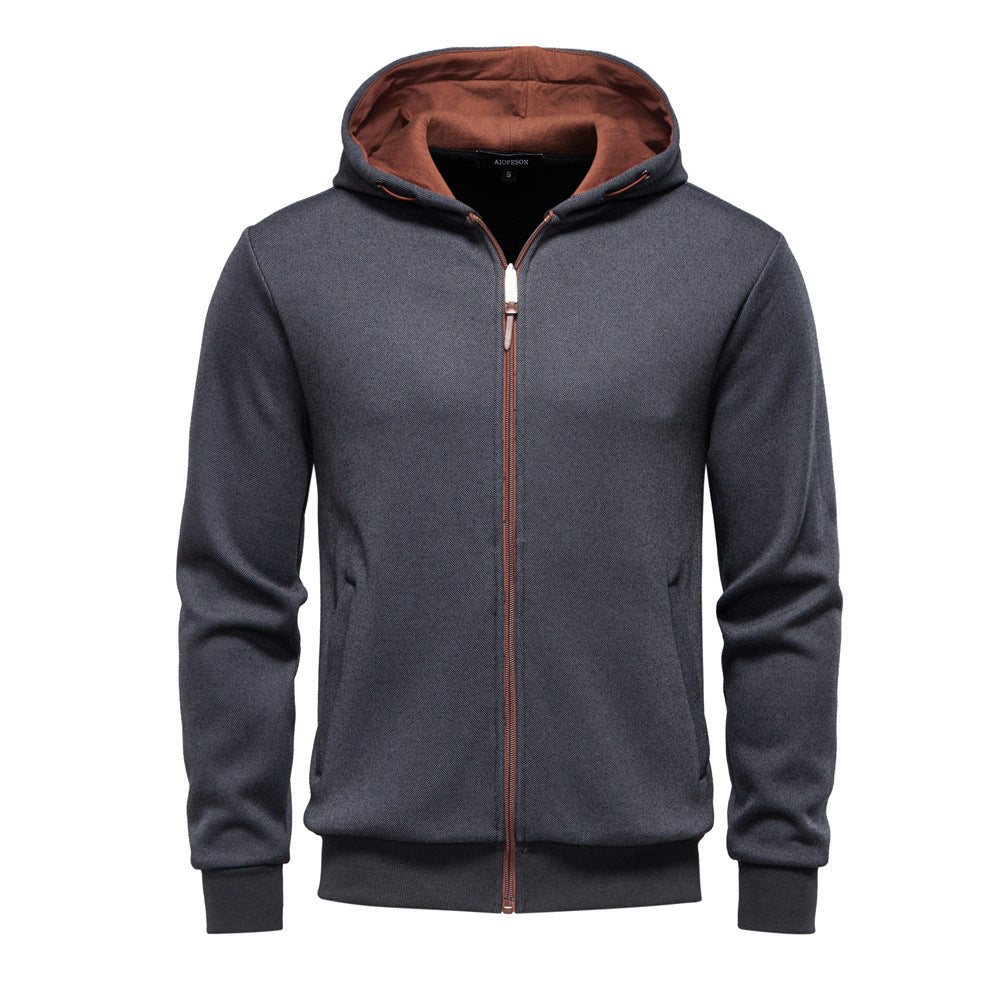 Men's Fleece-Lined Hoodie: Smart & Cozy Business Casual