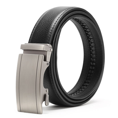 Men's Genuine Leather Automatic Belt