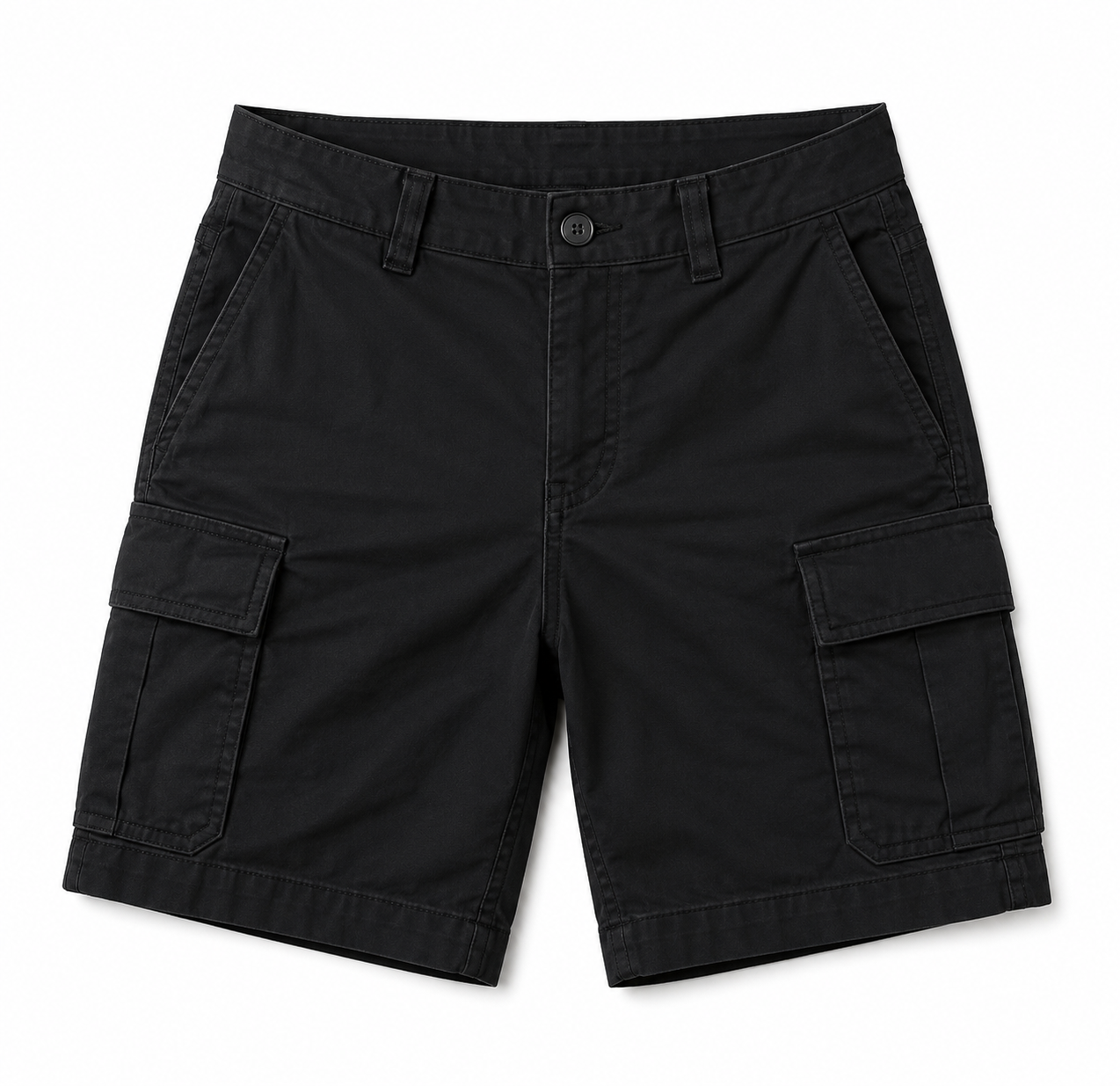 Men's Loose Fit Cargo Shorts - Casual Five-Inch Shorts