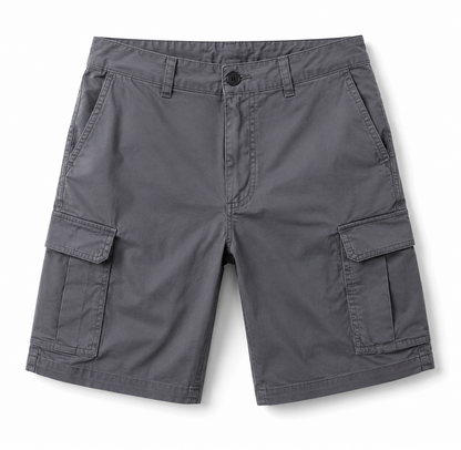 Men's Loose Fit Cargo Shorts - Casual Five-Inch Shorts