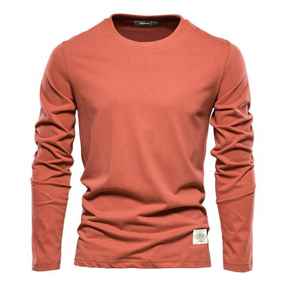 Men's Premium Cotton Long Sleeve Tee