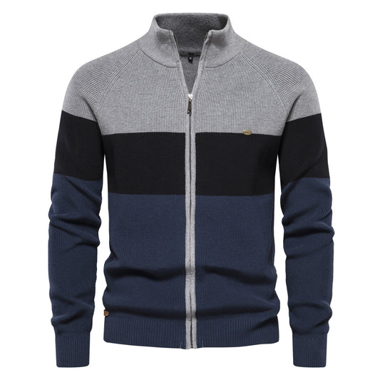 Men's Premium Knit Cardigan Coat - Autumn/Winter Style