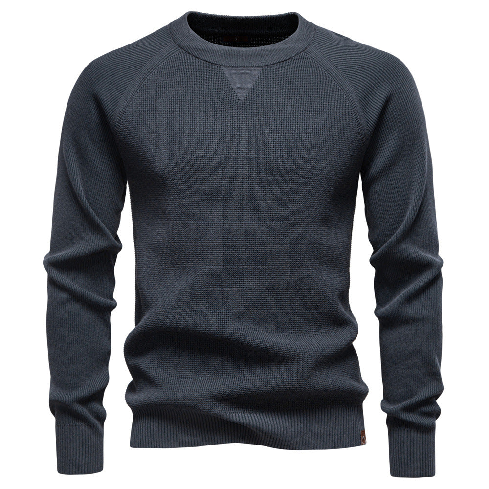 Men's Premium Knit Crewneck Sweater - Fall/Winter Essential