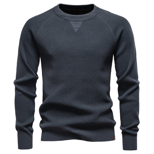 Men's Premium Knit Crewneck Sweater - Fall/Winter Essential