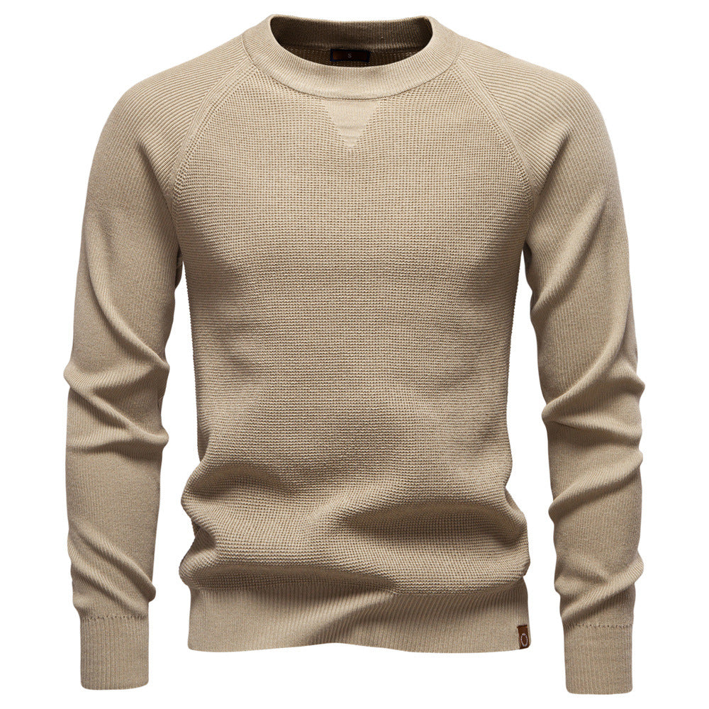 Men's Premium Knit Crewneck Sweater - Fall/Winter Essential