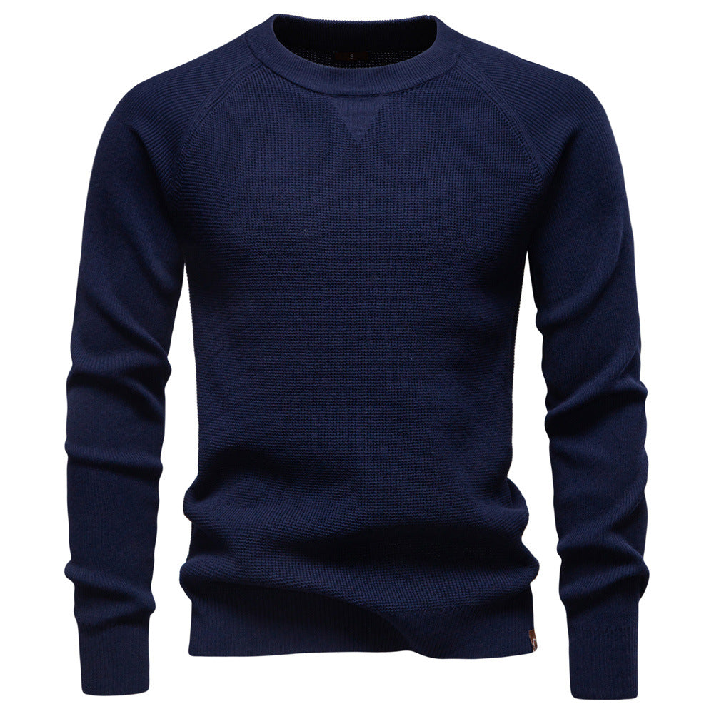 Men's Premium Knit Crewneck Sweater - Fall/Winter Essential
