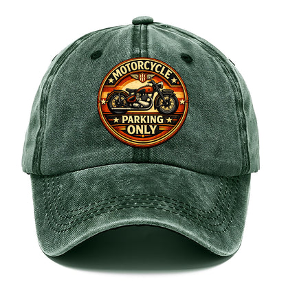 Motorcycle Parking Only - Classic Cap
