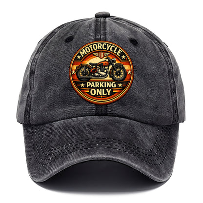 Motorcycle Parking Only - Classic Cap