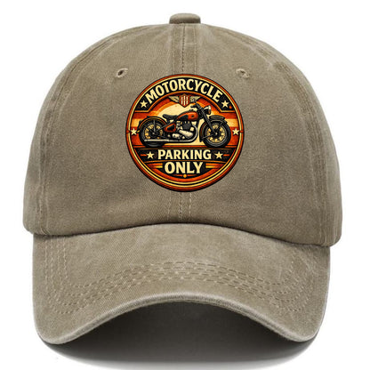 Motorcycle Parking Only - Classic Cap