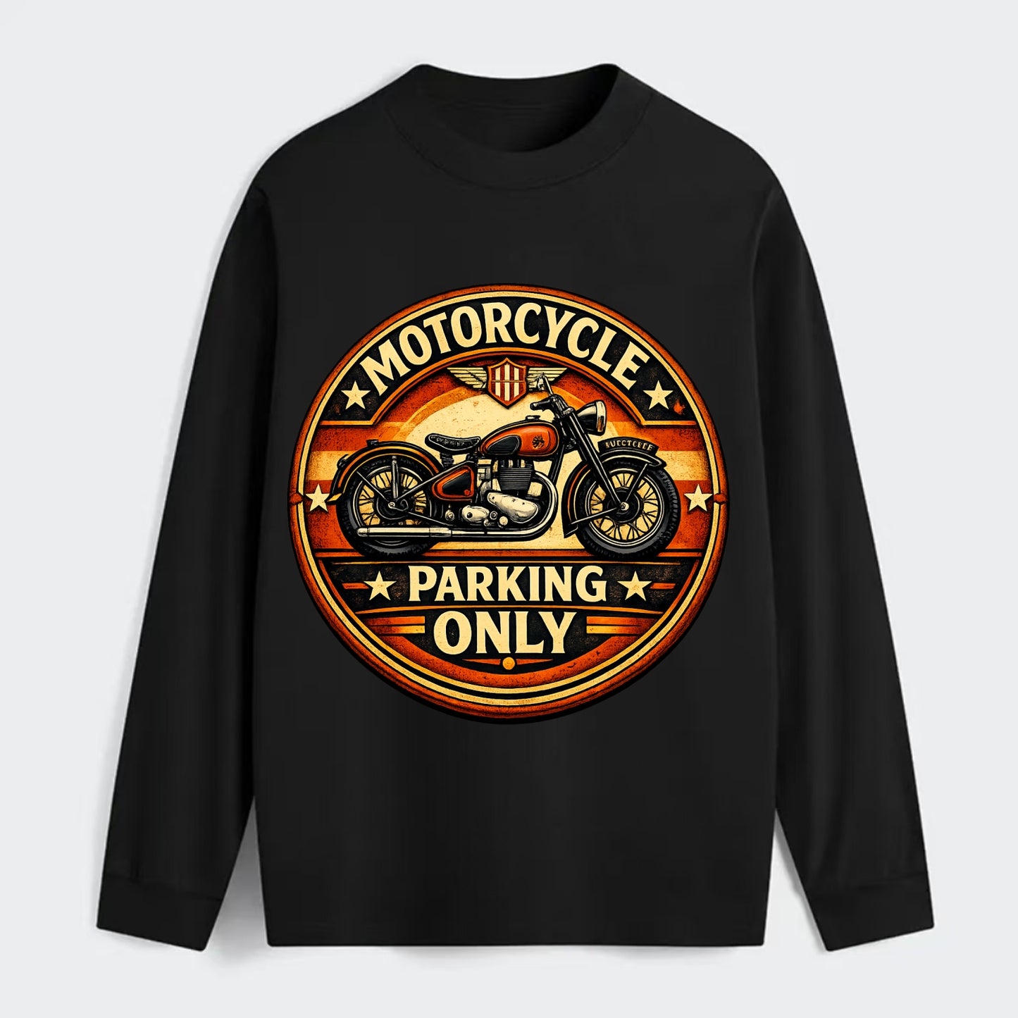 Motorcycle Parking Only - Classic Long Sleeve Shirt