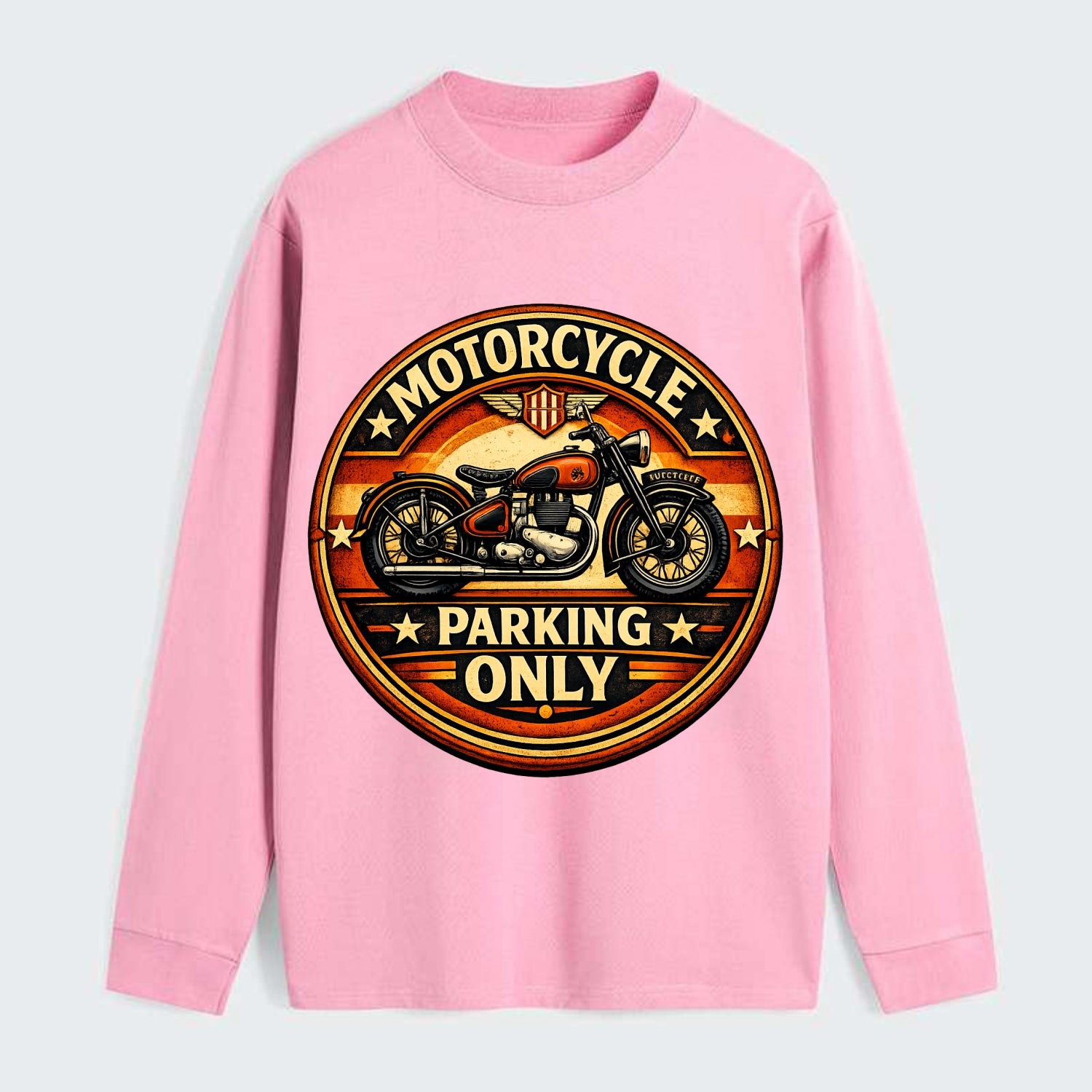 Motorcycle Parking Only - Classic Long Sleeve Shirt