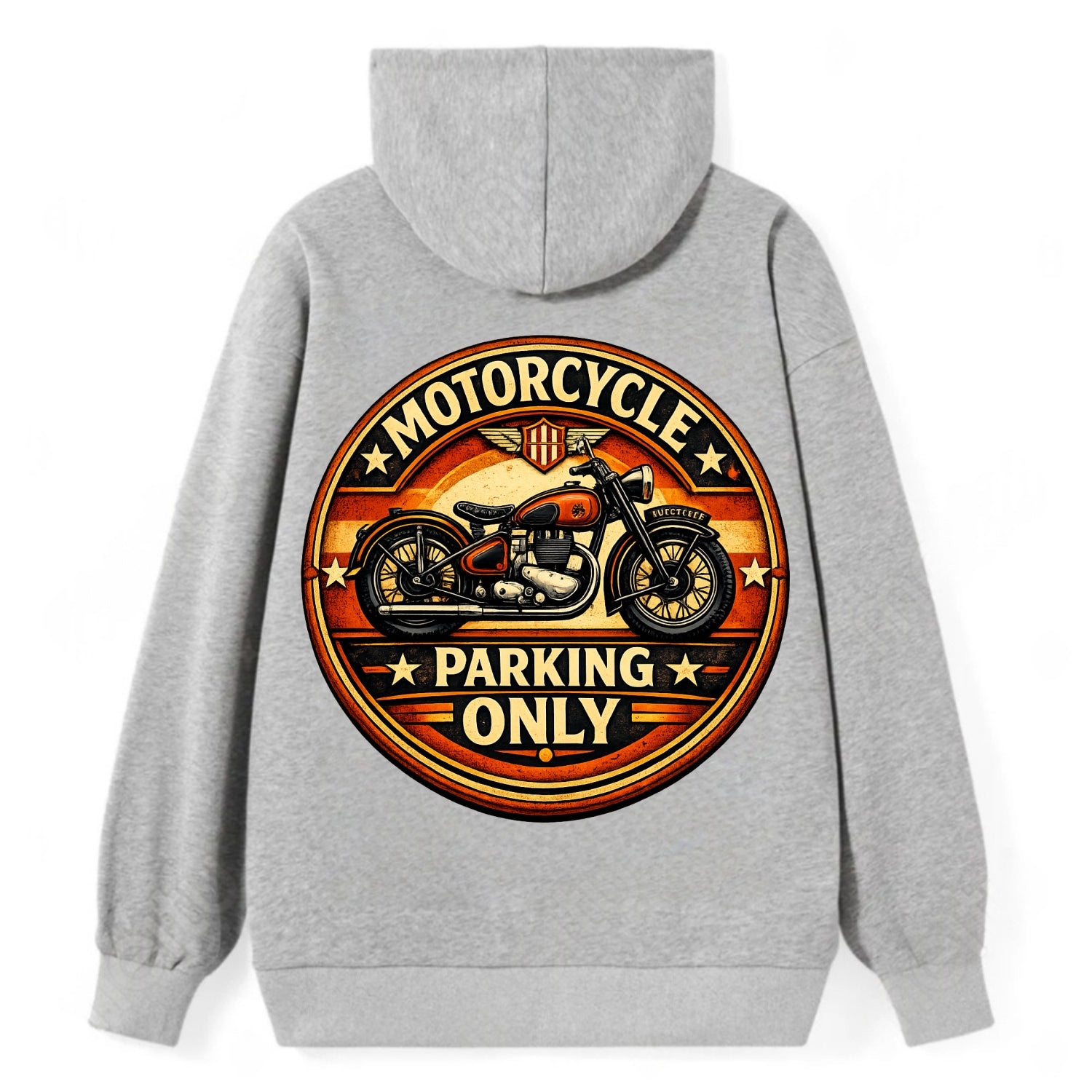 Motorcycle Parking Only - Classic Pullover Hoodie