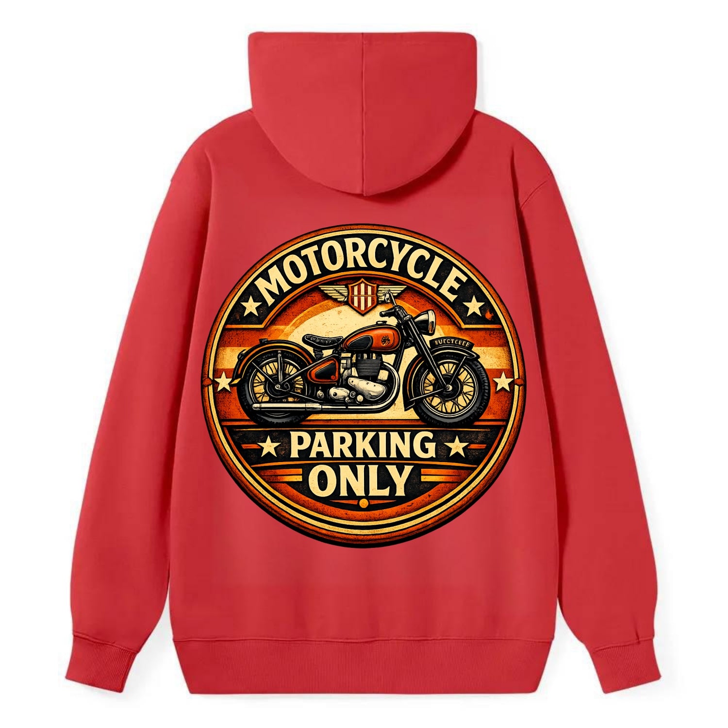 Motorcycle Parking Only - Classic Pullover Hoodie