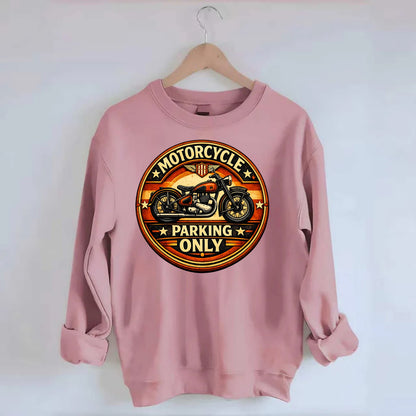 Motorcycle Parking Only - Crewneck Sweatshirt