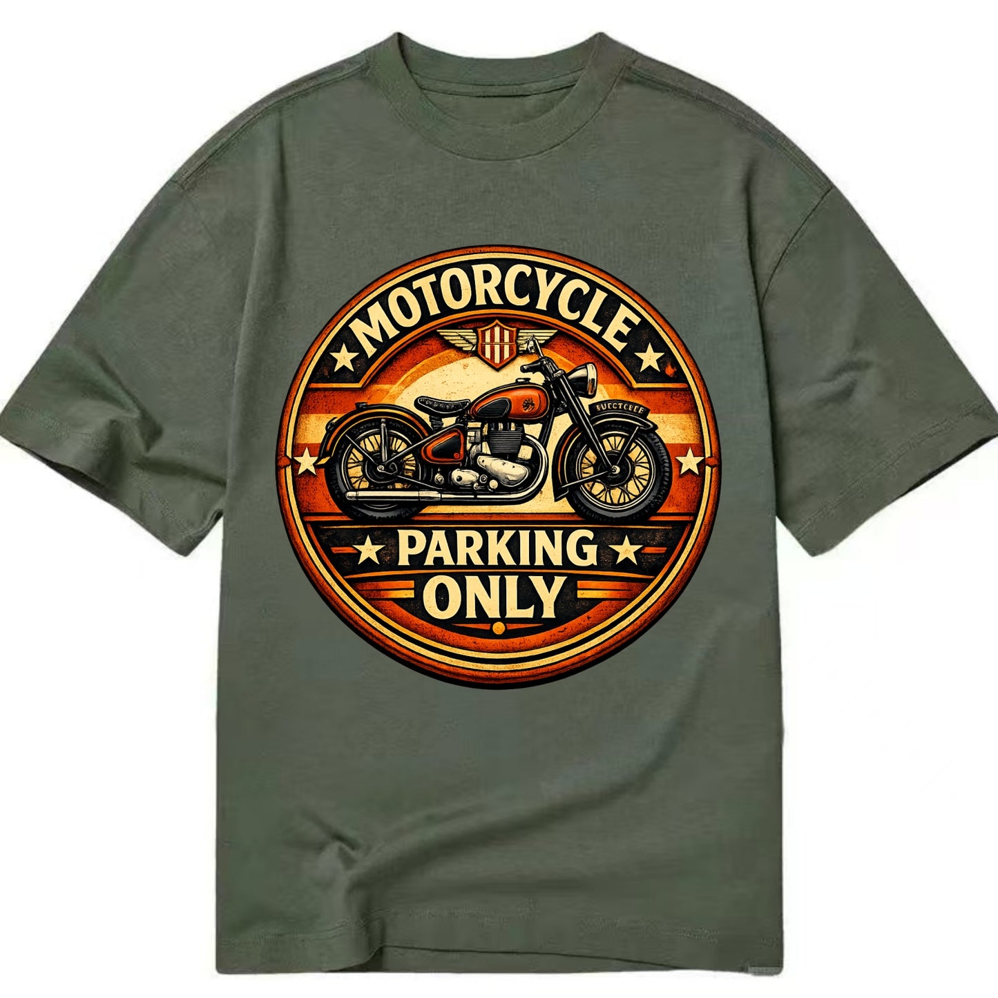 Motorcycle Parking Only - Classic T-shirt