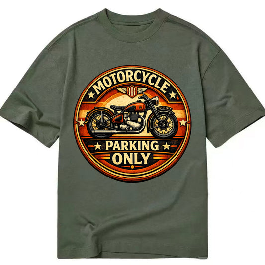 Motorcycle Parking Only - Classic T-shirt