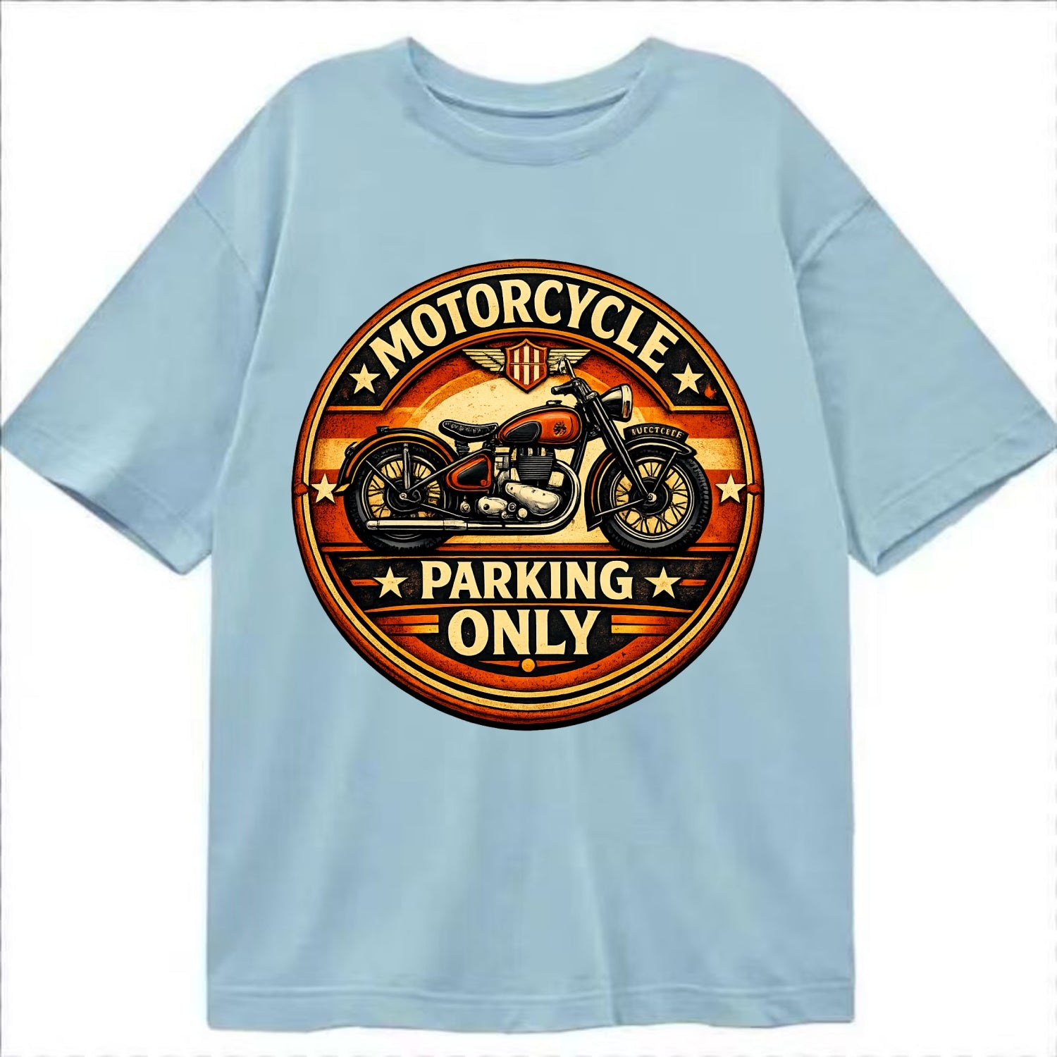 Motorcycle Parking Only - Classic T-shirt