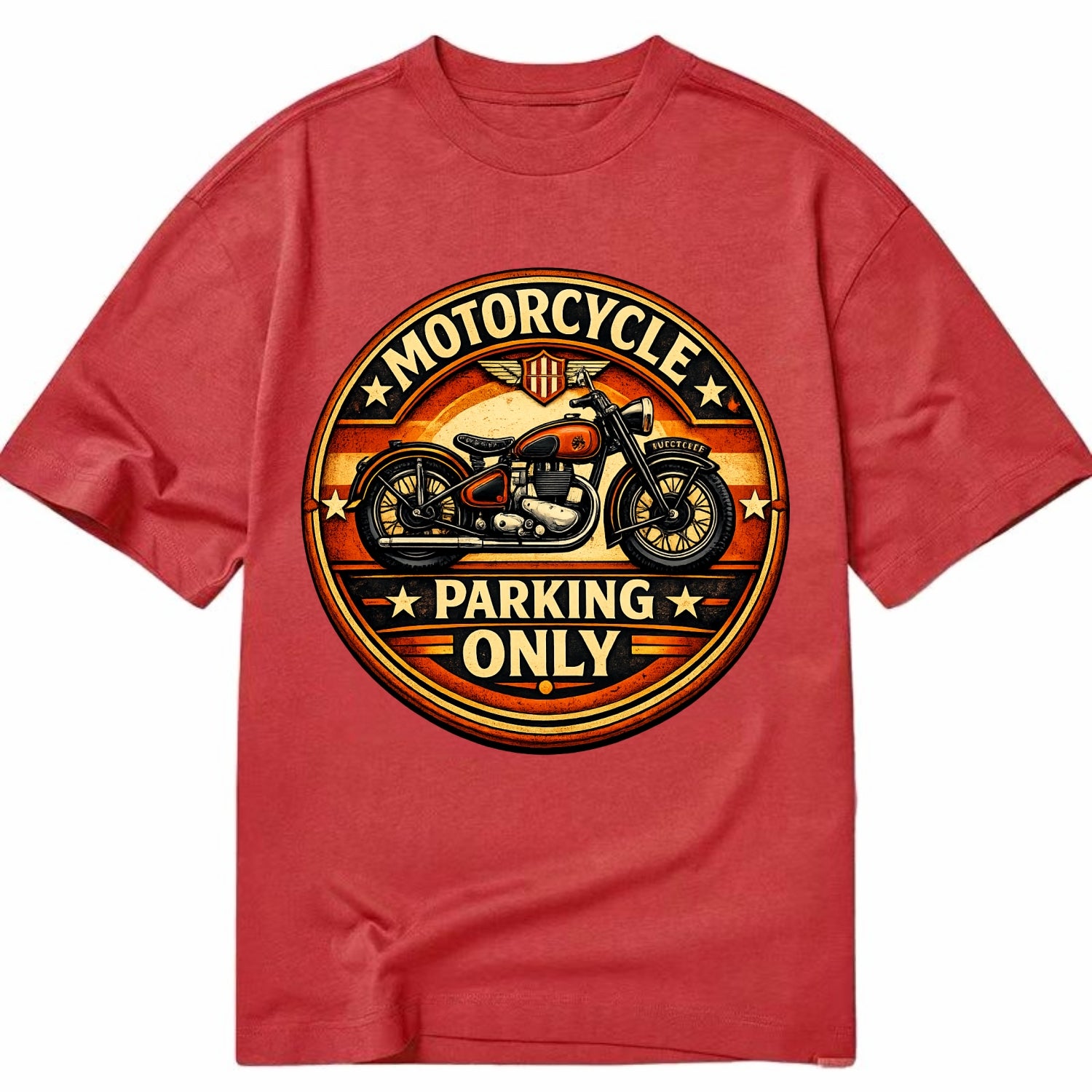 Motorcycle Parking Only - Classic T-shirt