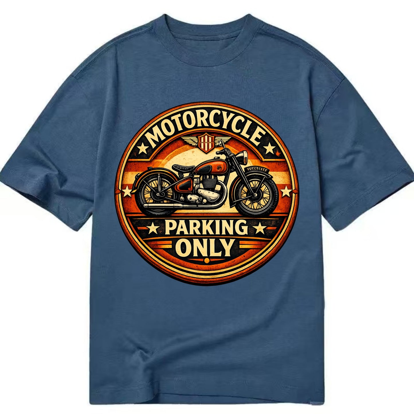 Motorcycle Parking Only - Classic T-shirt