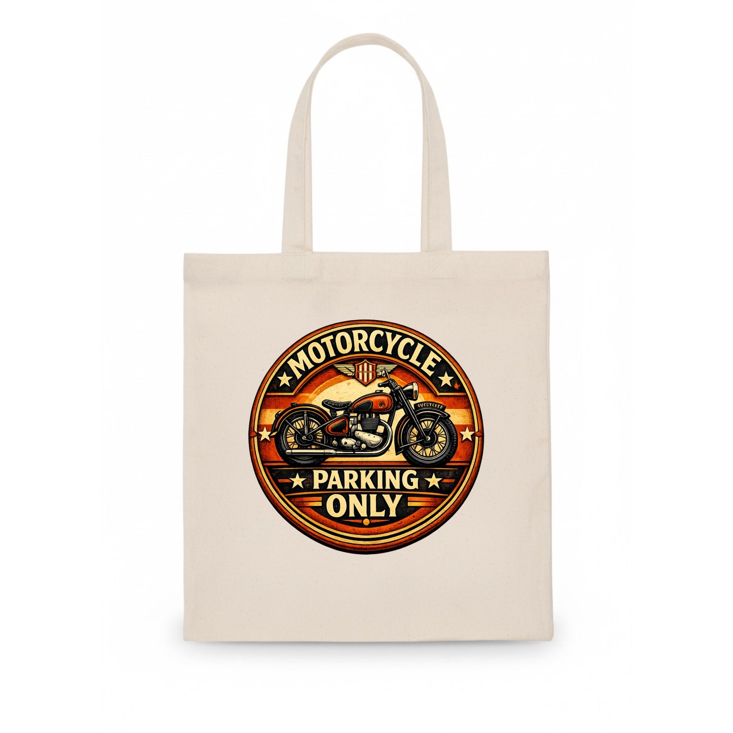 Motorcycle Parking Only - Tote Bag