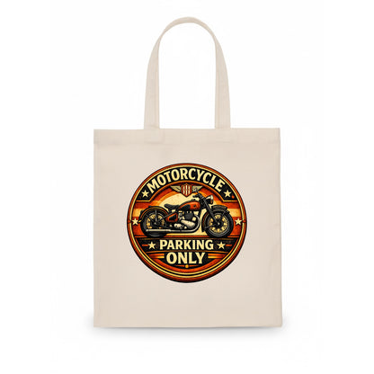 Motorcycle Parking Only - Tote Bag