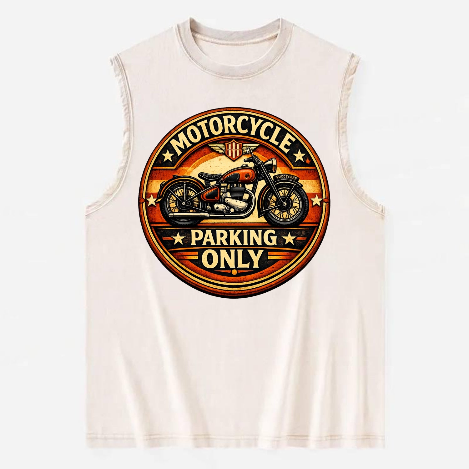 Motorcycle Parking Only - Vintage Washed Tank