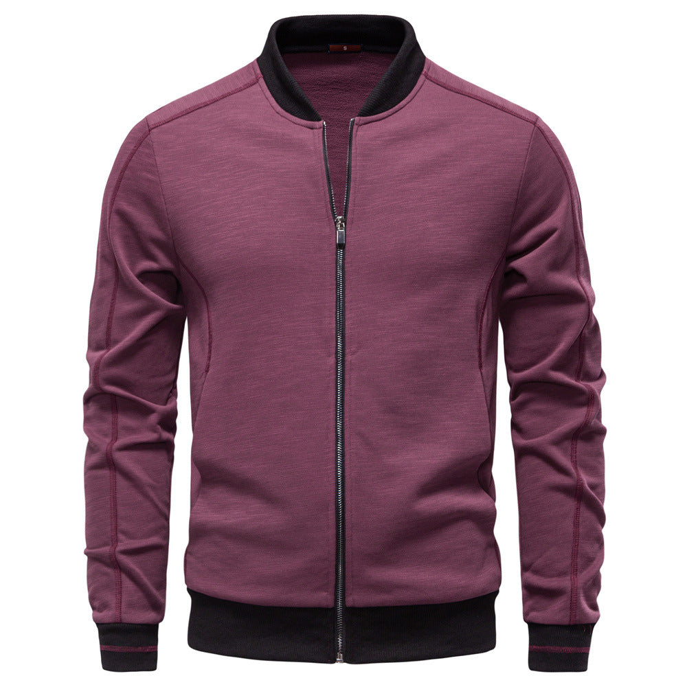 Men's Smart Casual Bomber Jacket - Fall/Winter Style
