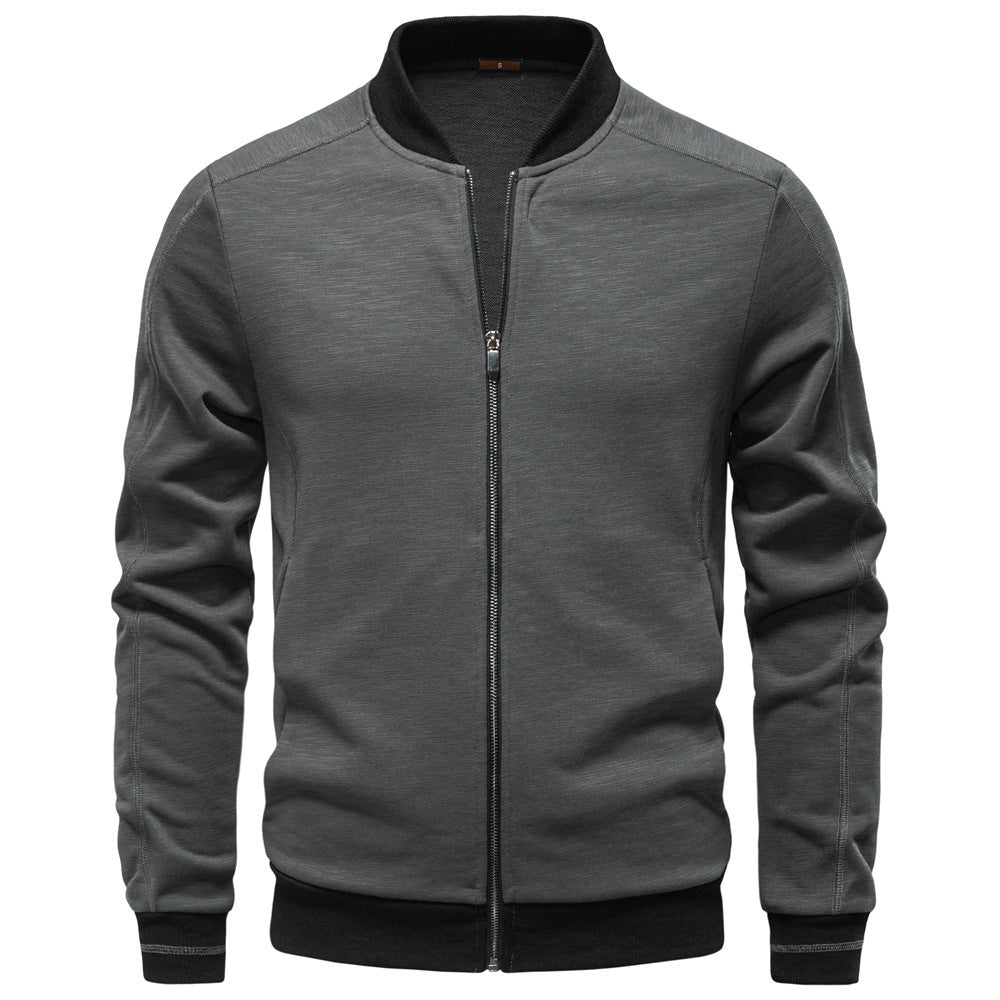 Men's Smart Casual Bomber Jacket - Fall/Winter Style