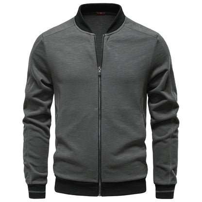 Men's Smart Casual Bomber Jacket - Fall/Winter Style
