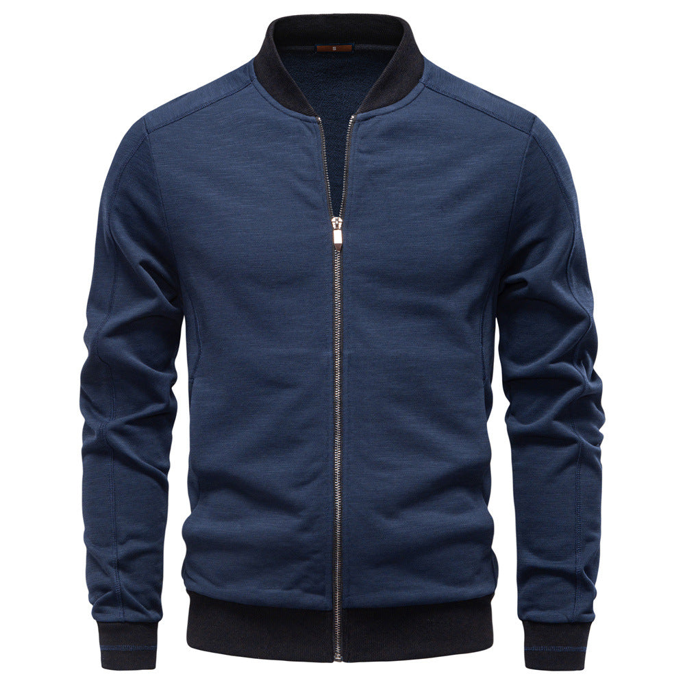 Men's Smart Casual Bomber Jacket - Fall/Winter Style
