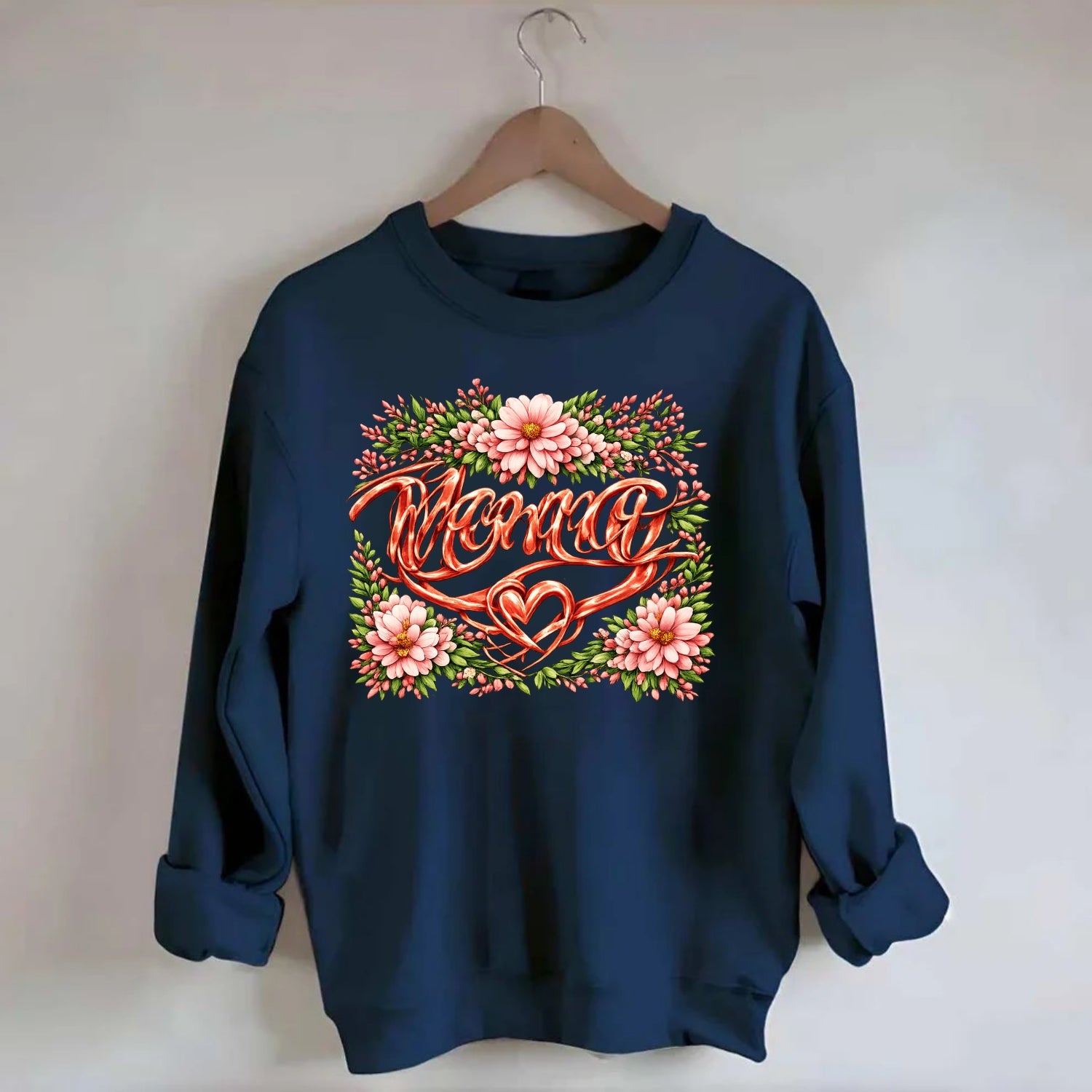 Mama Script - Crewneck Sweatshirt