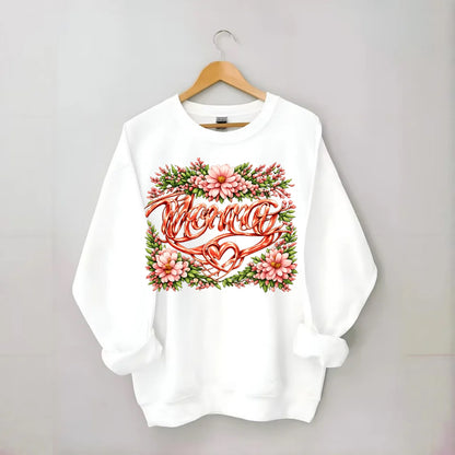 Mama Script - Crewneck Sweatshirt