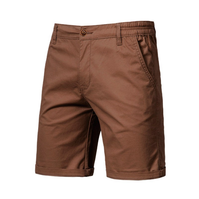 Men's Slim Fit Cotton Casual Shorts