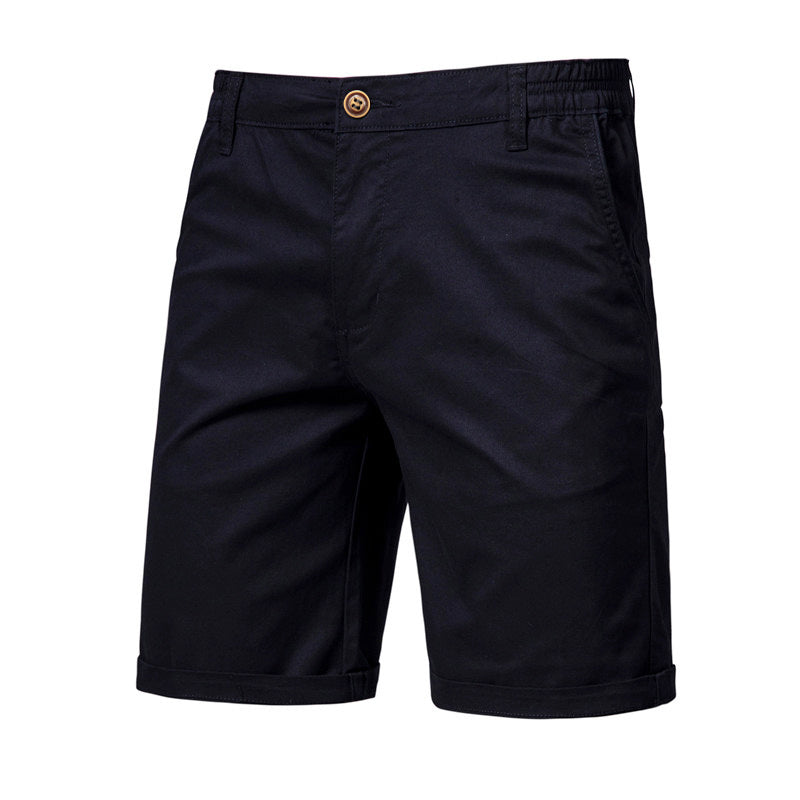 Men's Slim Fit Cotton Casual Shorts