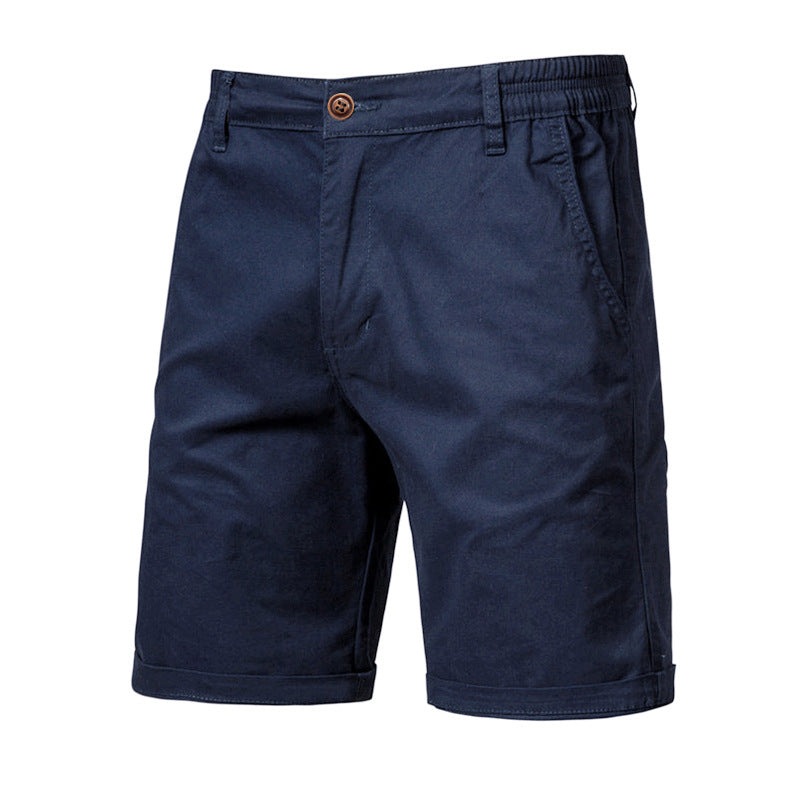 Men's Slim Fit Cotton Casual Shorts