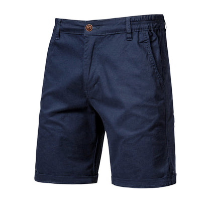 Men's Slim Fit Cotton Casual Shorts