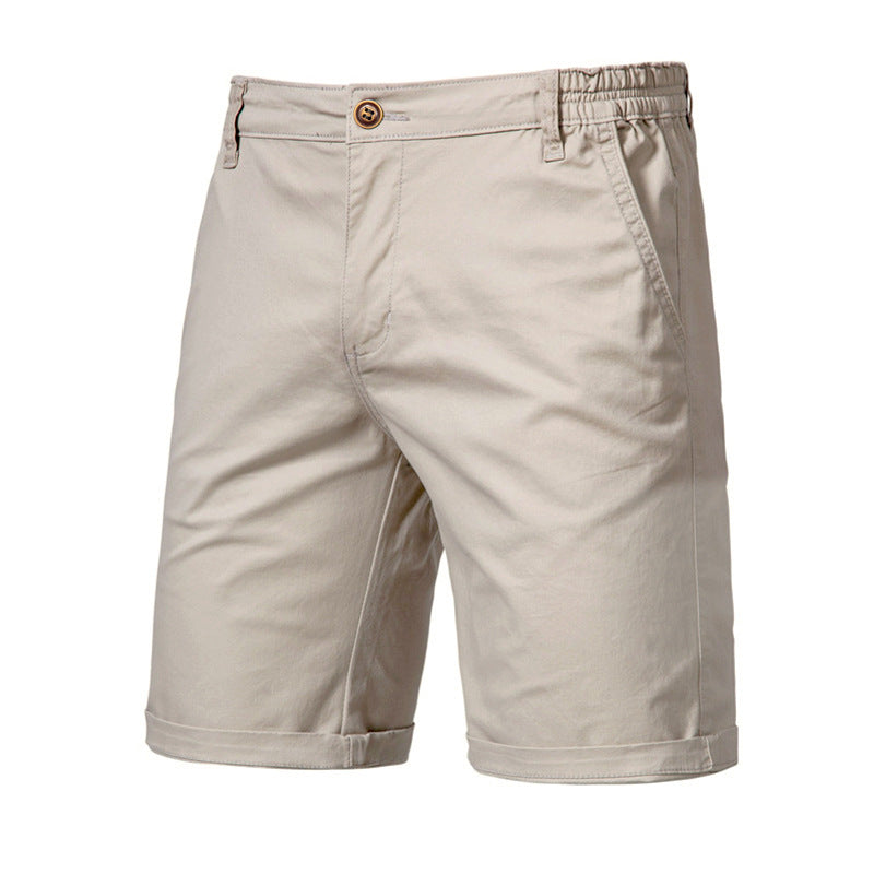 Men's Slim Fit Cotton Casual Shorts
