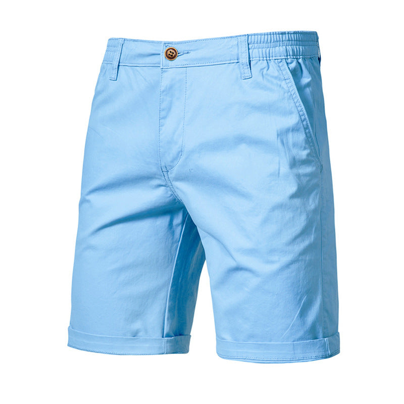 Men's Slim Fit Cotton Casual Shorts
