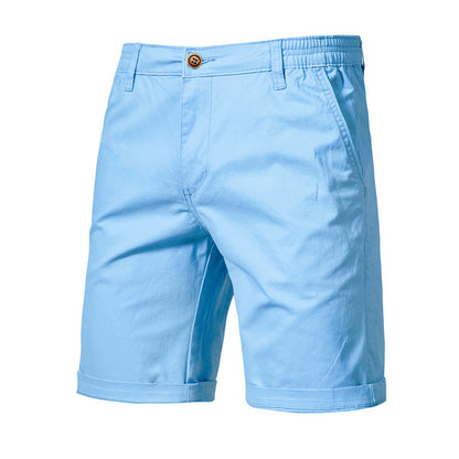 Men's Slim Fit Cotton Casual Shorts