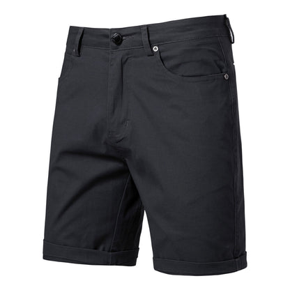 Men's Slim Fit Cotton Casual Shorts