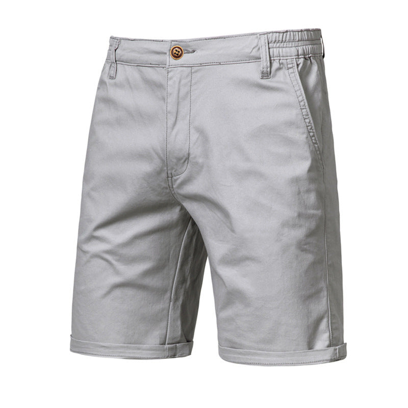 Men's Slim Fit Cotton Casual Shorts