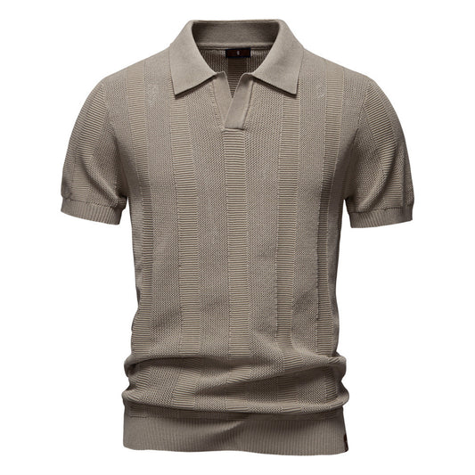 Men's Striped Polo Shirt | Summer Casual Comfort