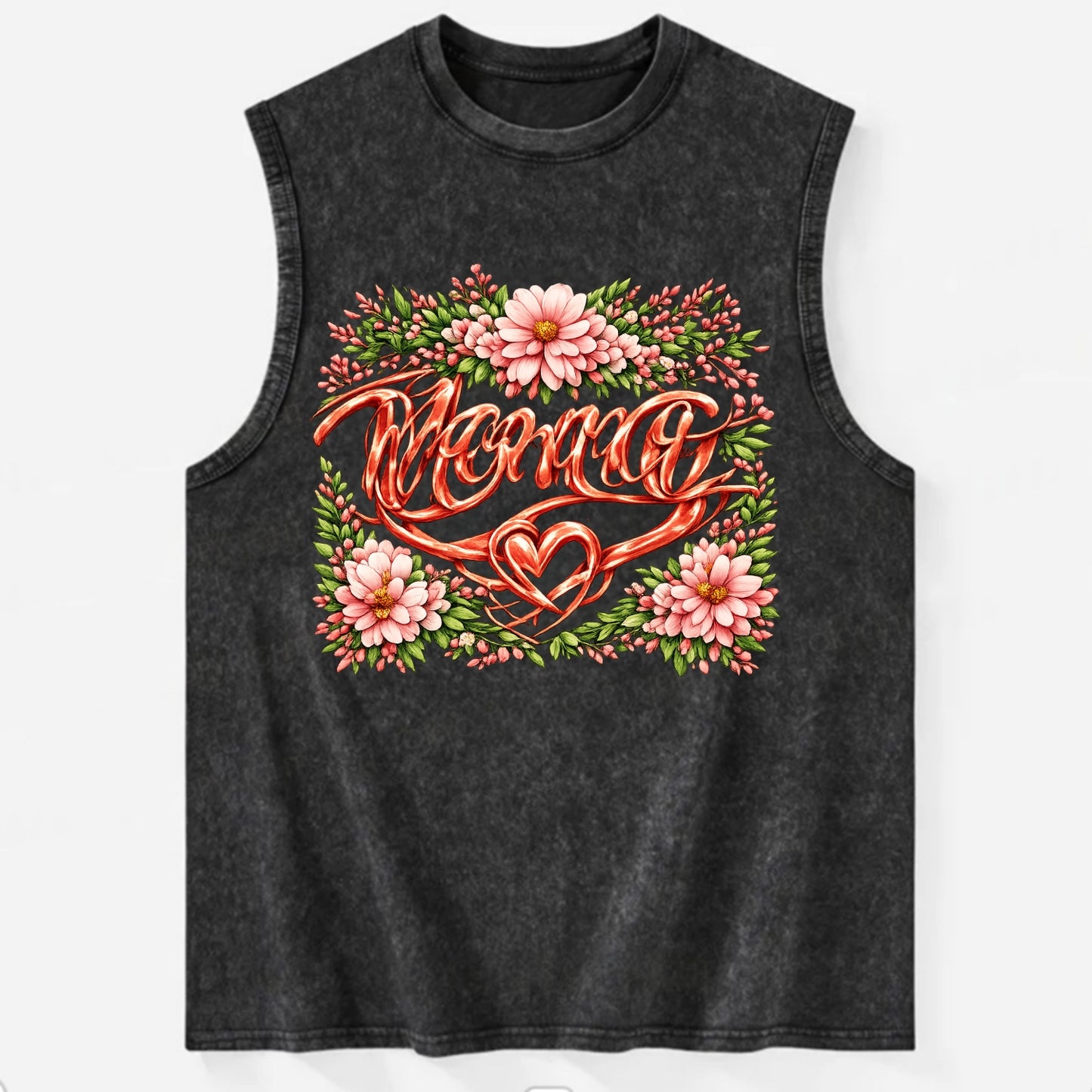 Mama Script - Vintage Washed Tank