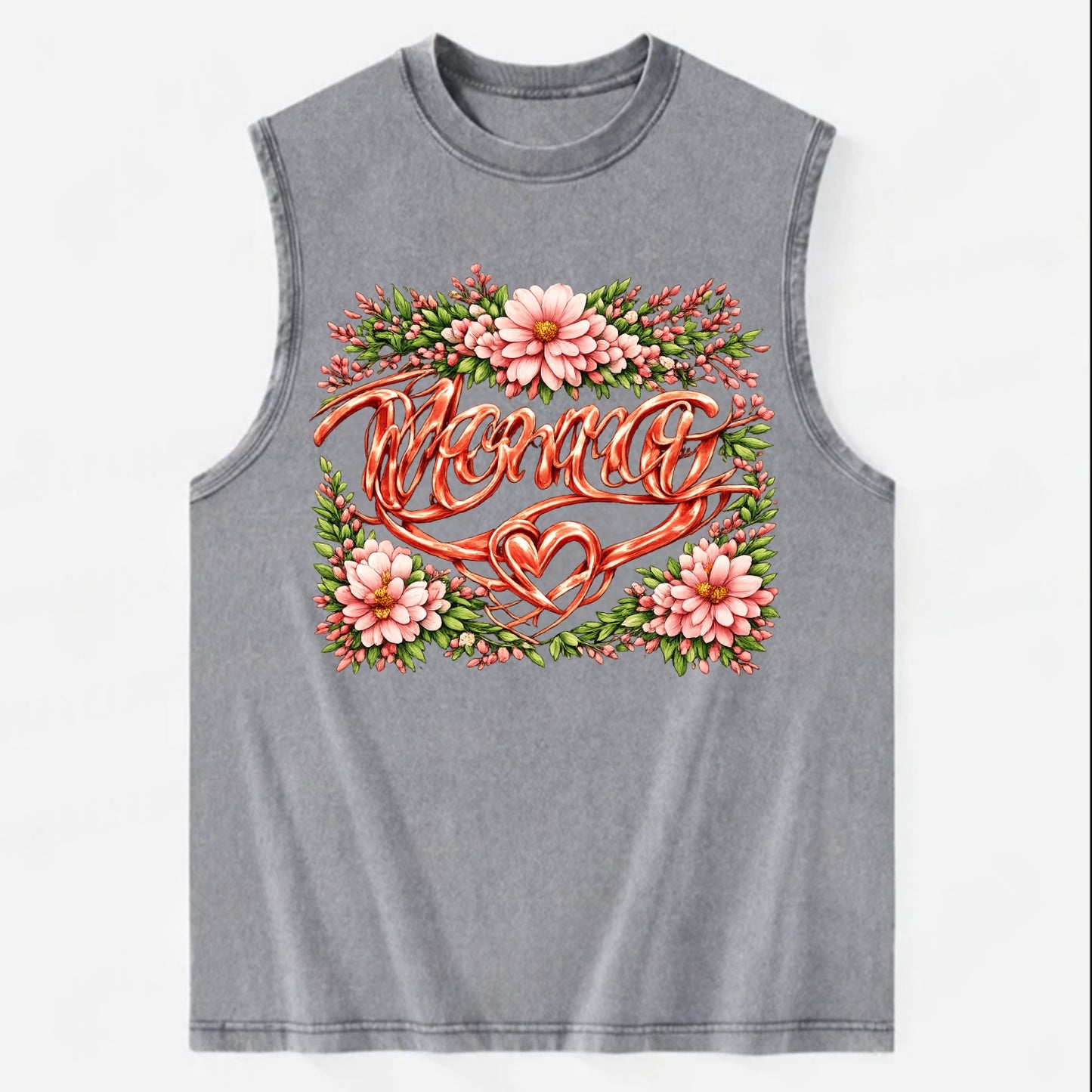 Mama Script - Vintage Washed Tank