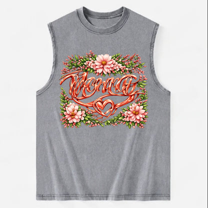 Mama Script - Vintage Washed Tank
