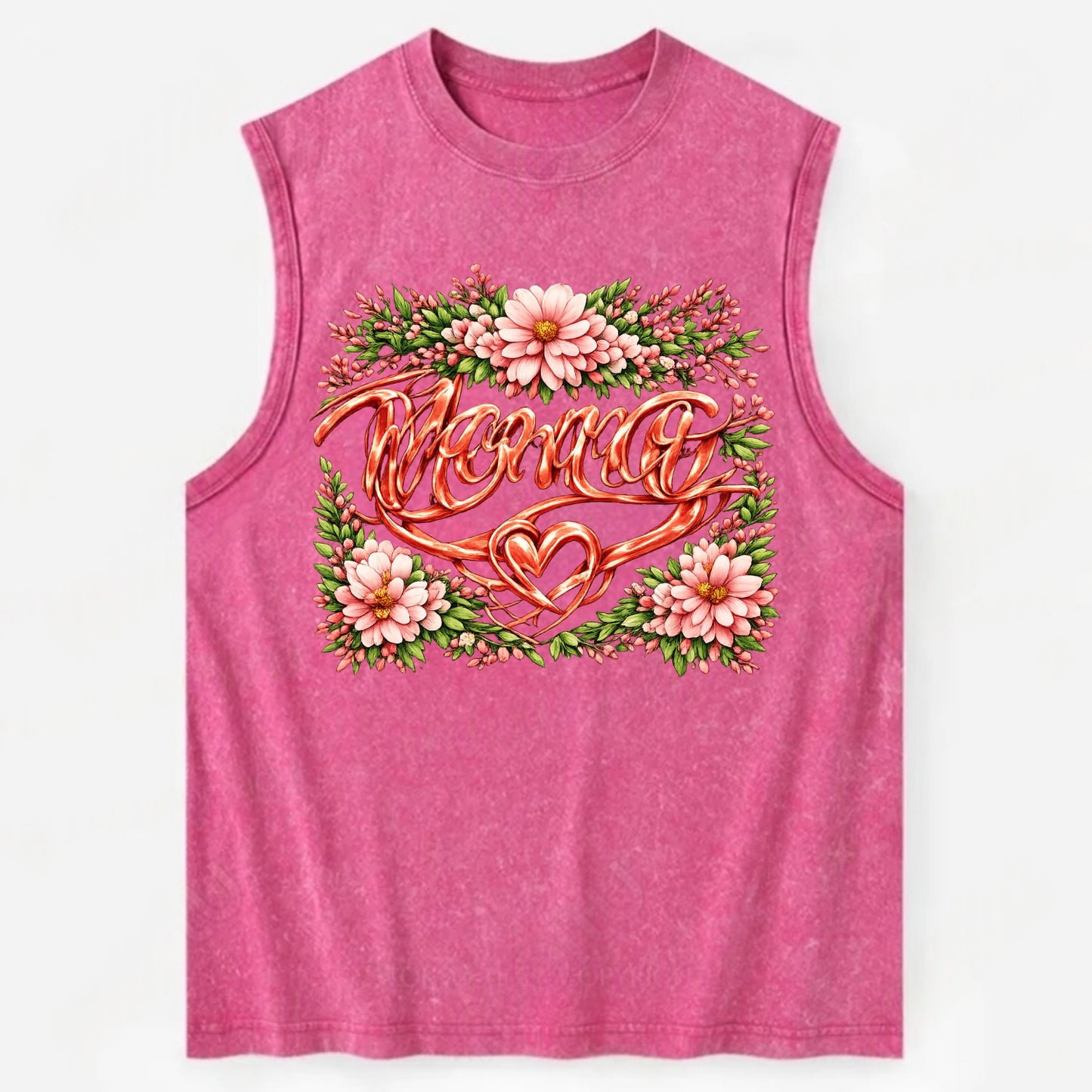 Mama Script - Vintage Washed Tank